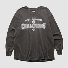 Pittsburgh Steelers NFL 2008 Long Sleeve T-shirt - Black Vintage online
