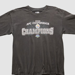 Pittsburgh Steelers NFL 2008 Long Sleeve T-shirt - Black Vintage online