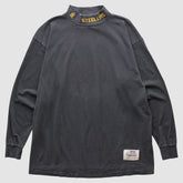 Pittsburgh Steelers 90s Long Sleeve T-shirt - Charcoal Vintage cheap