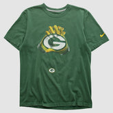 Green Bay Packers 2010s T-shirt - Green Vintage outlet