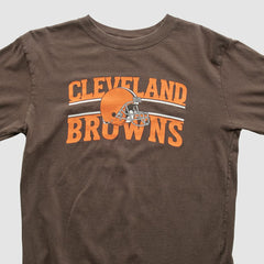 Cleveland Browns Reebok 2000s Long Sleeve T-shirt - Brown Vintage sale