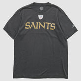 New Orleans Saints Reebok 2000s T-shirt - Charcoal Vintage sale