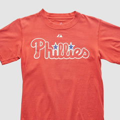 Philadelphia Phillies Majestic 2009 T-shirt Red Vintage