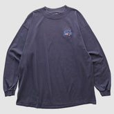 New England Patriots NFL 2000s Long Sleeve T-shirt - Navy Vintage sale