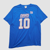 New York Giants NFL 2010s T-shirt - Blue Vintage discount