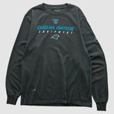 Carolina Panthers Reebok 2000s Long Sleeve T-shirt - Black Vintage outlet