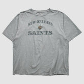 New Orleans Saints NFL 2000s T-shirt - Heather Gray Vintage online