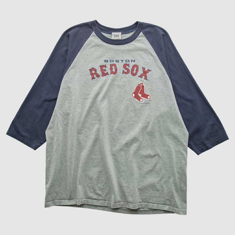 Boston Red Sox Lee Apparel 2007 T-shirt Heather Gray Vintage