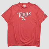 Minnesota Twins 2000s T-shirt Red Vintage