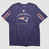 New England Patriots Reebok 2000s T-shirt - Navy Vintage on sale