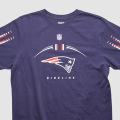 New England Patriots Reebok 2000s T-shirt - Navy Vintage on sale