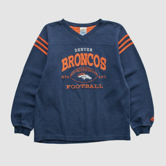 Denver Broncos 2000s Pullover Sweatshirt - Navy Vintage online