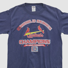 St. Louis Cardinals Delta 2006 Long Sleeve T-shirt Navy Vintage
