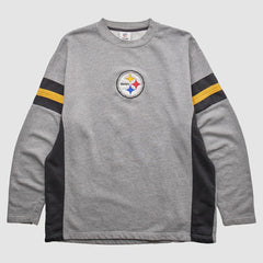 Pittsburgh Steelers NFL 2010s Pullover Sweatshirt - Heather Gray Vintage sale