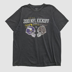 NFL Kickoff Reebok 2010 T-shirt - Charcoal Vintage for sale