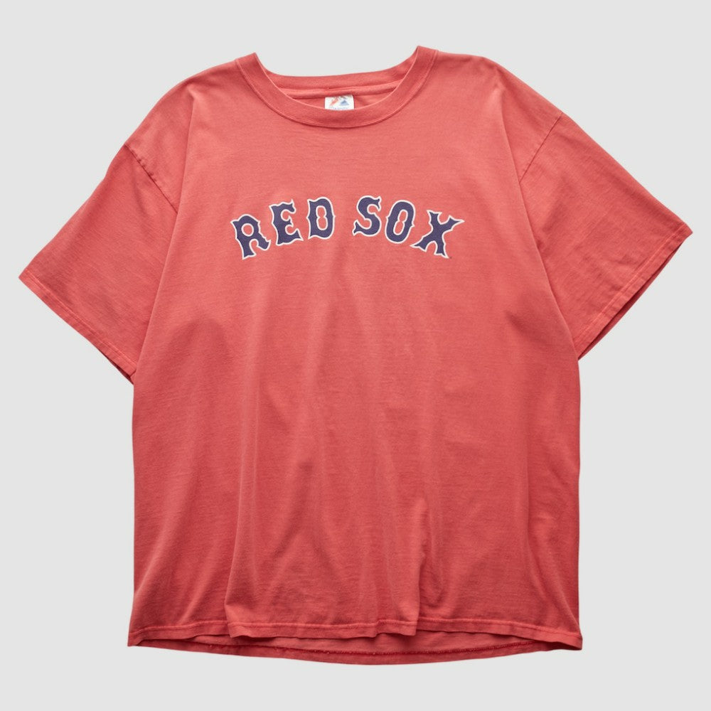 Boston Red Sox Majestic 2000s T-shirt Red Vintage