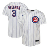 Alex Bregman Chicago Cubs Youth Home Replica Jersey White