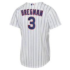 Alex Bregman Chicago Cubs Youth Home Replica Jersey White