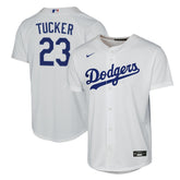 Kyle Tucker Los Angeles Dodgers Youth Home Replica Jersey White