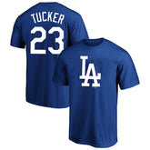 Kyle Tucker Los Angeles Dodgers Profile Big & Tall Player Name & Number T-Shirt Royal