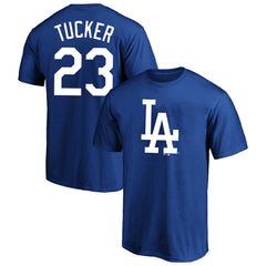 Kyle Tucker Los Angeles Dodgers Profile Big & Tall Player Name & Number T-Shirt Royal