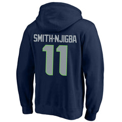 Jaxon Smith-Njigba Seattle Seahawks Super Bowl LX Champions Big & Tall Name & Number Fleece Hoodie - College Navy on sale