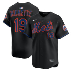 Bo Bichette New York Mets Alternate Limited Jersey Black