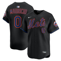 Ronny Mauricio New York Mets Alternate Limited Jersey Black