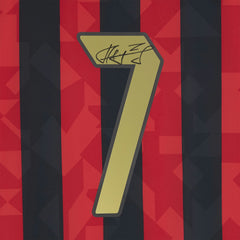 Andriy Shevchenko AC Milan Autographed 1994 Red/Black Home Jersey on sale - Icons