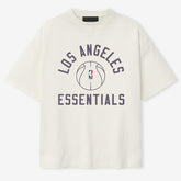 Los Angeles Lakers Fear of God x Barkley L. Hendricks Unisex 90's T-Shirt - Cream sale
