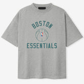 Boston Celtics Fear of God x Barkley L. Hendricks Unisex 90's T-Shirt - Heather Gray on sale