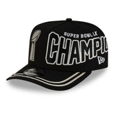 Seattle Seahawks New Era Super Bowl LX Champions Parade A-Frame 9FIFTY Snapback Hat - Black discount