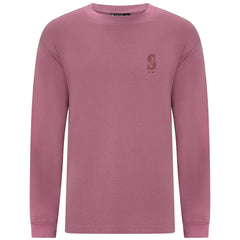 Seattle Mariners Levelwear Bridal Rose Luxe Signature Long Sleeve T-Shirt Pink