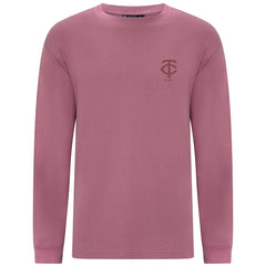 Minnesota Twins Levelwear Bridal Rose Luxe Signature Long Sleeve T-Shirt Pink