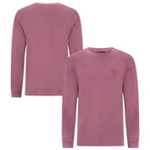 Cleveland Guardians Levelwear Bridal Rose Luxe Signature Long Sleeve T-Shirt Pink