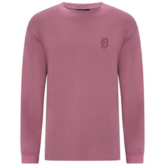 Detroit Tigers Levelwear Bridal Rose Luxe Signature Long Sleeve T-Shirt Pink
