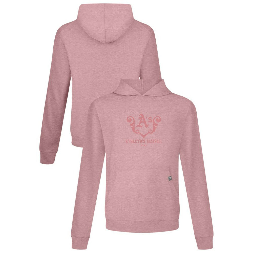 Athletics Levelwear Bridal Rose Relay Pullover Hoodie Pink