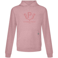 Pittsburgh Pirates Levelwear Bridal Rose Relay Pullover Hoodie Pink