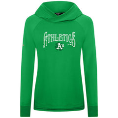 Athletics Levelwear Women's St. Patrick's Day Slender Raglan Hoodie Green