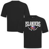 New York Islanders Levelwear Luxe Signature Knit T-Shirt - Black T-shirts