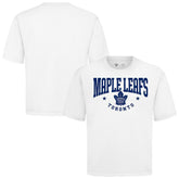 Toronto Maple Leafs Levelwear Luxe Signature Knit T-Shirt - White T-shirts