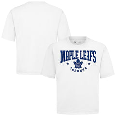 Toronto Maple Leafs Levelwear Luxe Signature Knit T-Shirt - White T-shirts