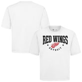 Detroit Red Wings Levelwear Luxe Signature Knit T-Shirt - White T-shirts