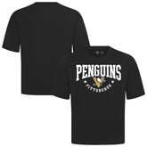 Pittsburgh Penguins Levelwear Luxe Signature Knit T-Shirt - Black T-shirts