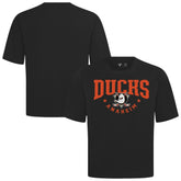 Anaheim Ducks Levelwear Luxe Signature Knit T-Shirt - Black T-shirts