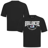 Colorado Avalanche Levelwear Luxe Signature Knit T-Shirt - Black T-shirts