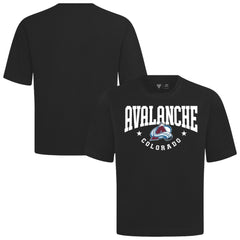 Colorado Avalanche Levelwear Luxe Signature Knit T-Shirt - Black T-shirts