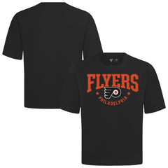 Philadelphia Flyers Levelwear Luxe Signature Knit T-Shirt - Black T-shirts