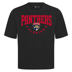 Florida Panthers Levelwear Luxe Signature Knit T-Shirt - Black T-shirts