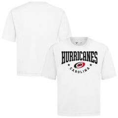 Carolina Hurricanes Levelwear Luxe Signature Knit T-Shirt - White T-shirts